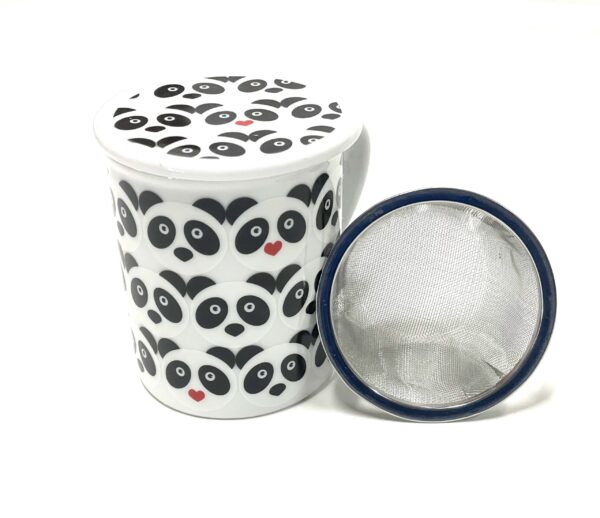 Taza con filtro Panda, 250 ml