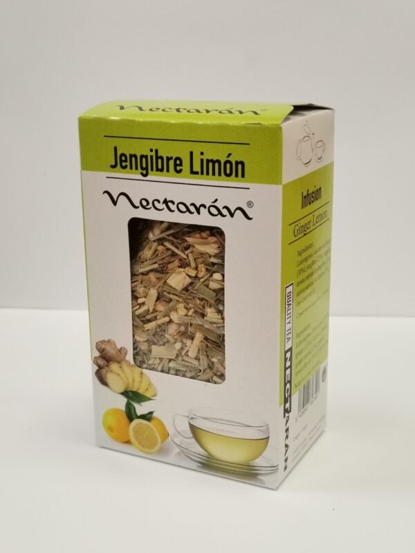 Infusión Jengibre Limón, estuche 100 gr